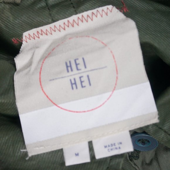 Anthropologie HEI HEI Utility Swing jacket size M - Picture 3 of 3